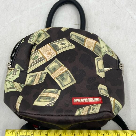 Sprayground Other - EUC Sprayground MONEY ON BLACK LEOPARD PRINT MINI